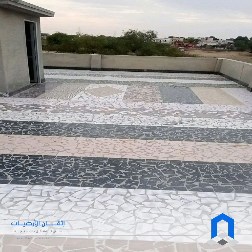 بلاط السطح موزايكو حي أجياد بمكة